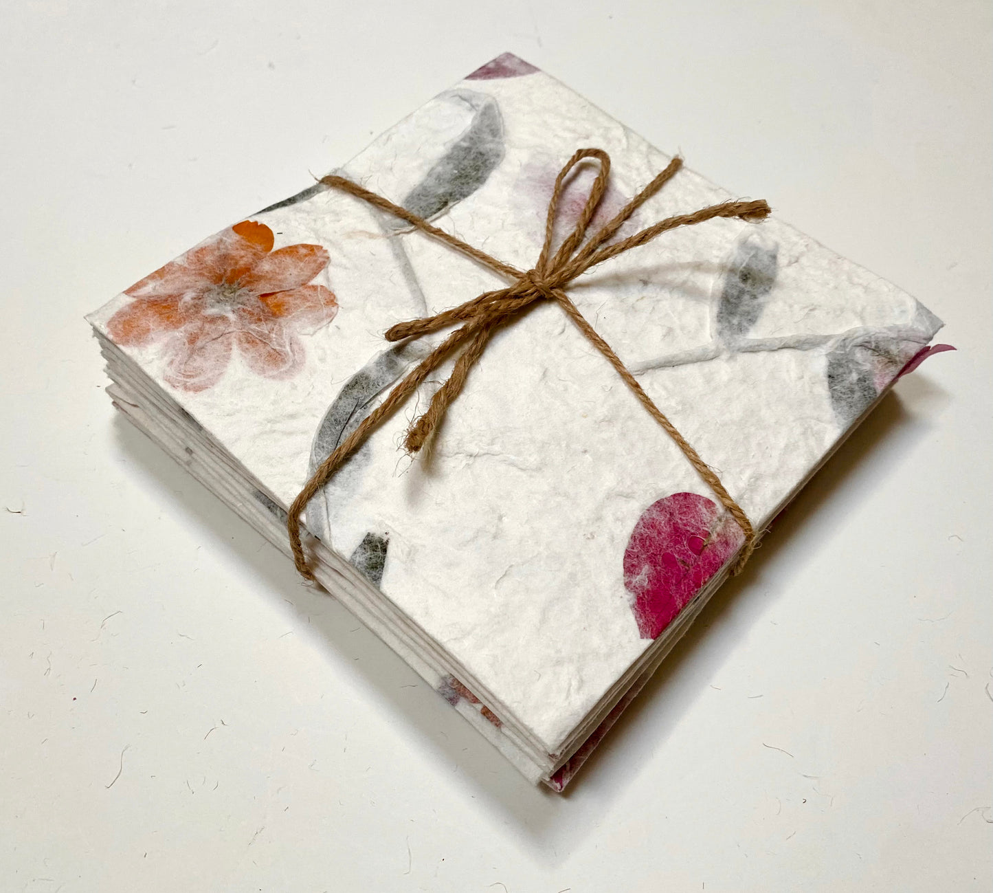 10 Envelope Per Pack Mulberry Paper Pressed Flower Inclusion Paper Handmade Envelope 15 x 15 CM - SIZE 5.90 INCH