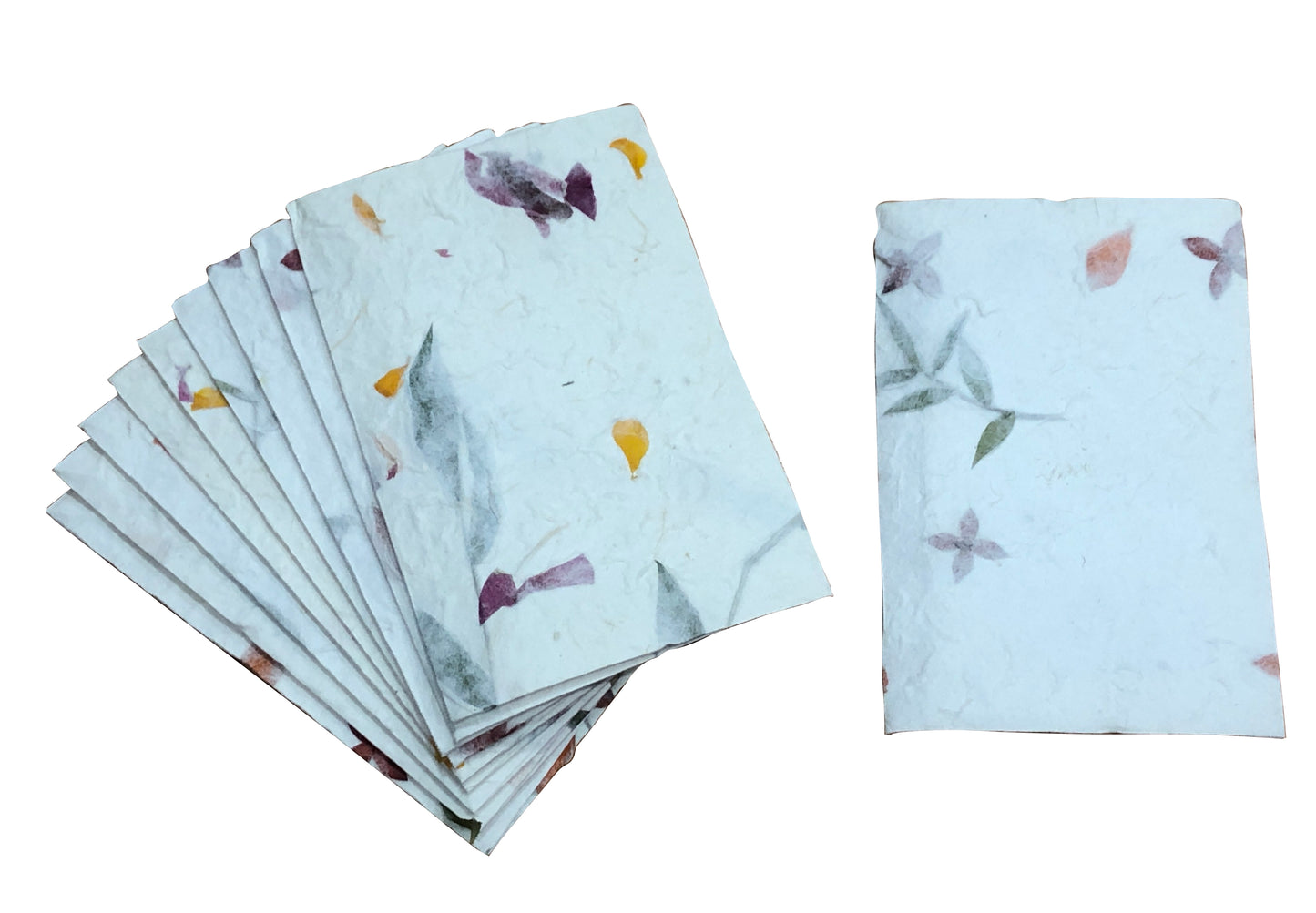 10 Envelope Per Pack Mulberry Paper Pressed Flower Inclusion Paper Handmade Envelope 10 x 16.5 CM - SIZE 3.94 x 6.49 INCH
