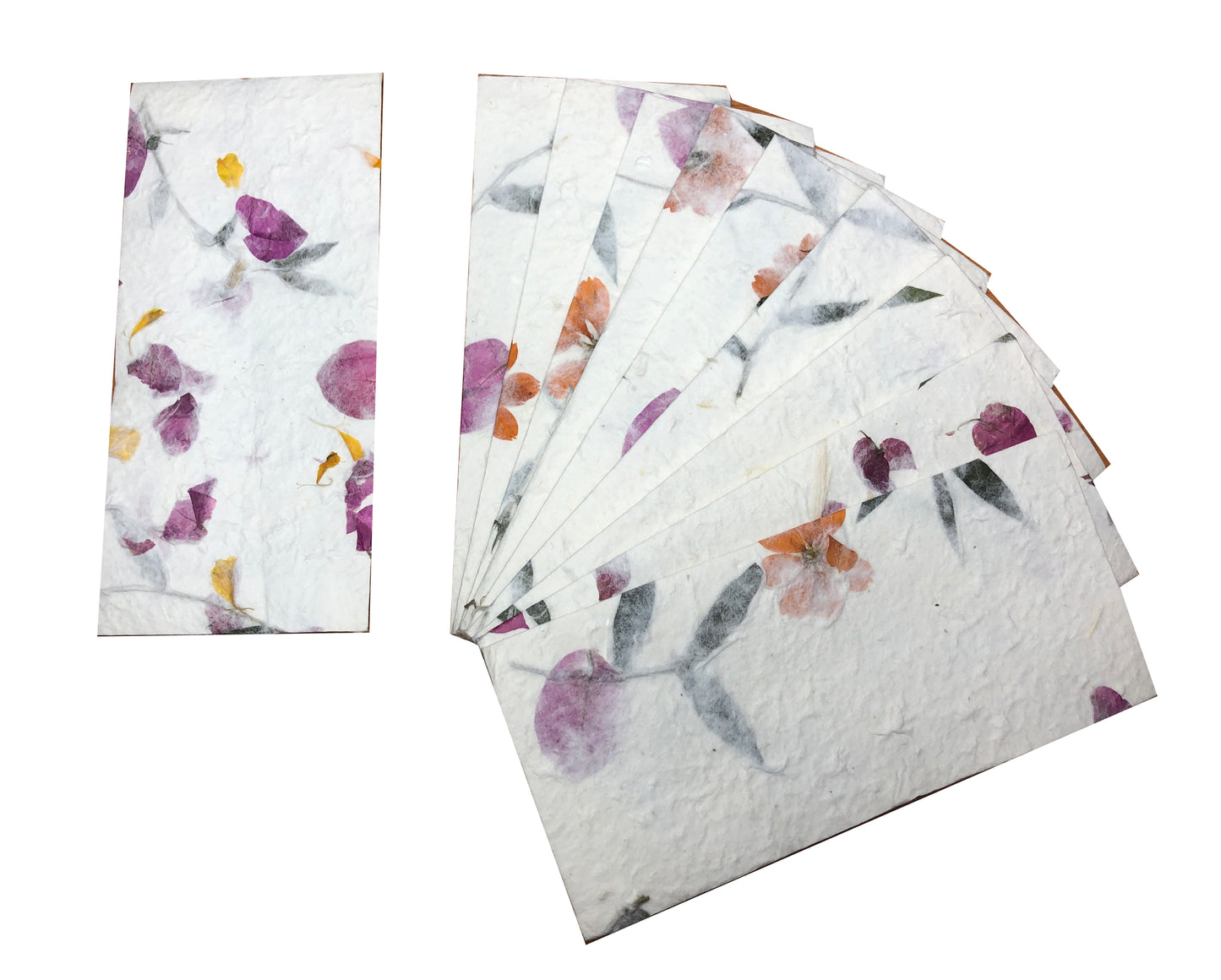 10 Envelope Per Pack Mulberry Paper Pressed Flower Inclusion Paper Handmade Envelope 10 x 21.5 CM - SIZE 3.94 x 8.46 INCH