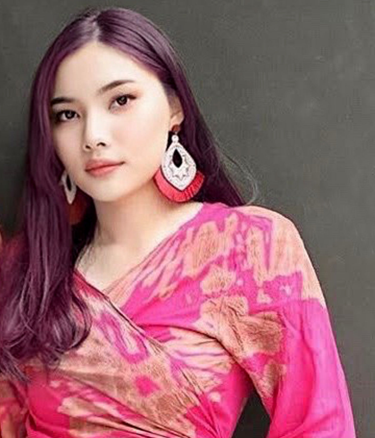 Women Petite & Teen CROP TOP Tie Front or Back Ruffle Bell Sleeve Free Size Handmade Tie Dye (20 Pink Pretty)