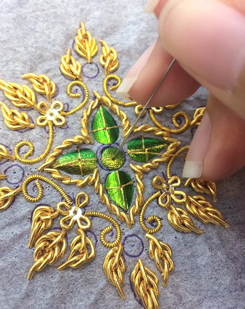 Jewel Beetle Wings DRILL with HOLE 100 Pcs Natural Wings - Green TOP 1